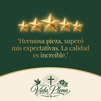 Escultura hecha a mano de la Virgen de Guadalupe